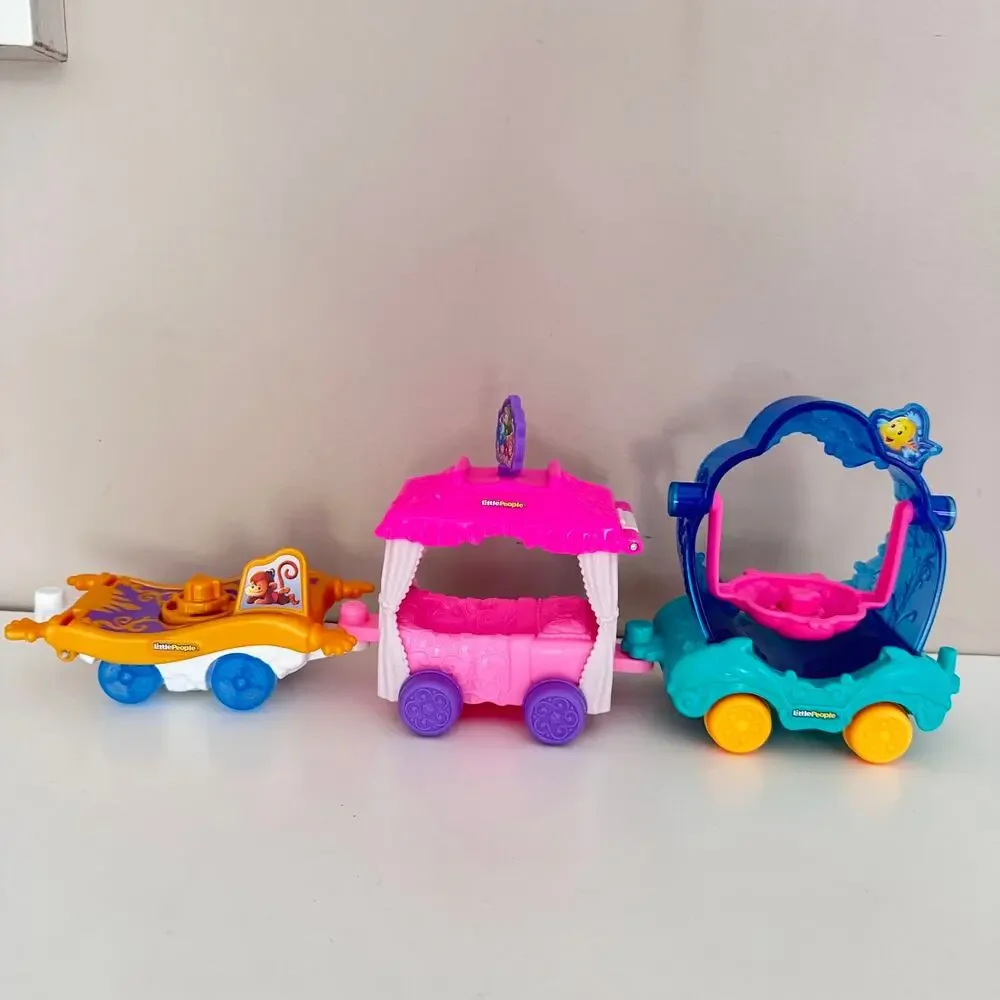 Fisher-Price Little People Disney Princess Parade Float Set of 3